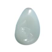 方言企业巨漏冯叶亮精品新疆和田玉留皮孔羊脂白玉籽料一品清廉F