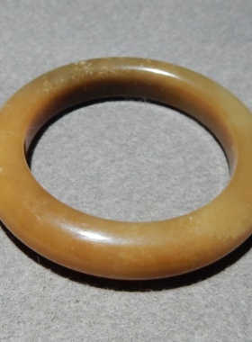 方言和田玉且末红糖玉油润手镯