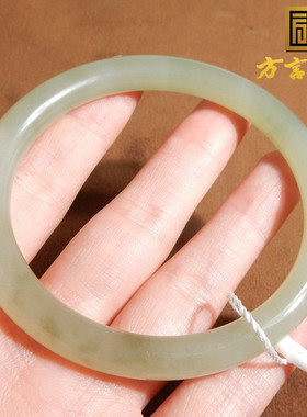 青海老坑冰晴水精美美人条手镯