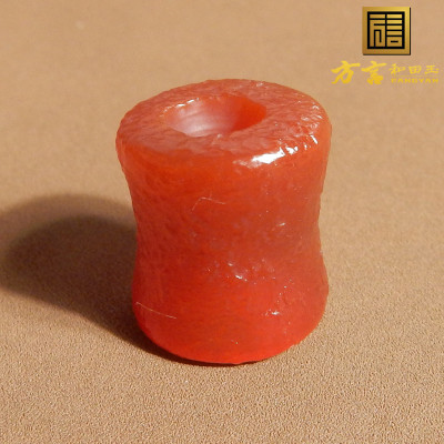 方言和田玉精品特惠南红玛瑙包浆竹节珠单珠DIY配珠锁骨坠子A5
