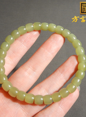 新疆且末料黄口直切7m老型珠手串