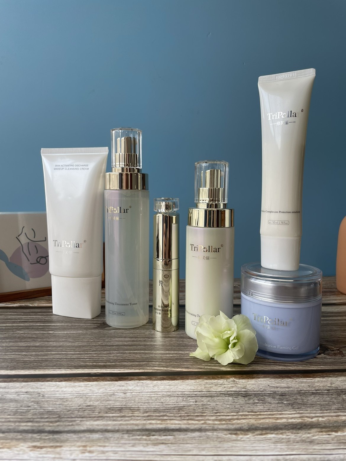 修芙俪新颜焕能精华露精华乳洁面膏洗面奶水凝霜蓝瓶焕能眼霜正品