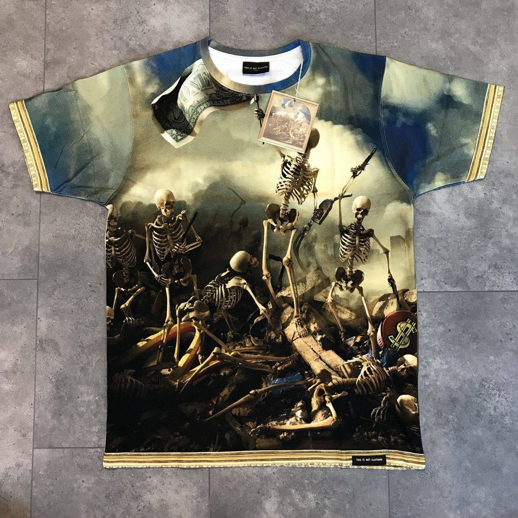 全新現貨This Is not clothing 3D名畫印花男士 限量款短袖T恤在類目 男裝, T恤中 - 來自Buy2taobao.com提供專業的淘寶代購服務