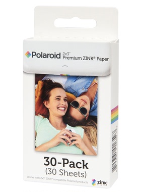 Polaroid/宝丽来Zink2X3英寸相片纸 SNAP、Z2300、ZIP、Mint拍立得专用相纸