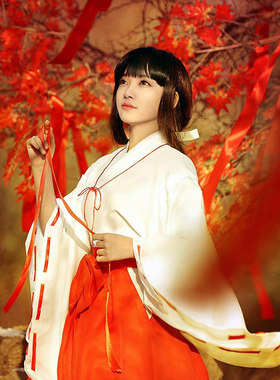狄秋莎万圣节巫女cos服