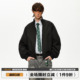 复古痞帅百搭棒球服外套潮 立领飞行夹克男2025秋新款 男道美式 短款