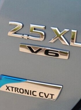 天籁骐达新阳光轩逸逍客后标志 CVT标230JM 2.5XL 250XV V6尾车标