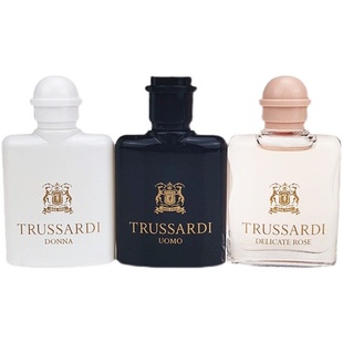 Trussardi杜鲁萨迪 楚萨迪雅逸玫瑰酷黑 风华女士男士香水7mlQ版