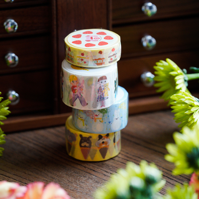 【Lookstamp】 原创手账素材 可丽饼 手帐和纸胶带  日本RT承制