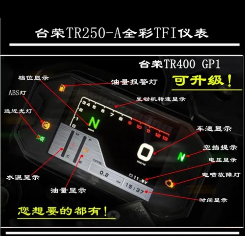 gp1gp2新款tftgp1gp2仪表tft