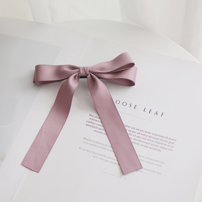 2021新款日系甜美少女大号蝴蝶结飘带发夹顶夹马尾韩版发饰头饰女