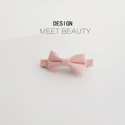 少女心发夹韩国进口粉色蝴蝶结