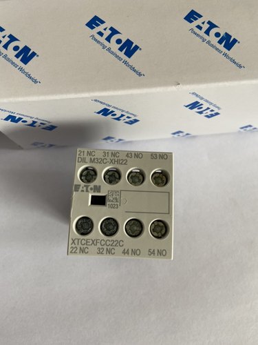 全新正品伊顿金钟穆勒接触器辅助触头点 EATON DILM32C-XHI22现货