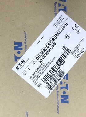 全新原装进口 伊顿金钟穆勒交流接触器 DILM225A/22 RAC240 开关