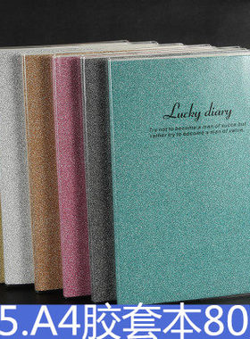 申士25K胶套本18K记事本笔记本文具随身便携本加厚日记本子A5 A4