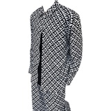 韩版月牙图案休闲长袖印花衬衫复古洋气潮流上衣A452--6229--P85，男装衬衫，电商A452