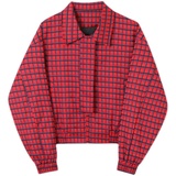 春上新复古格子韩版潮流夹克男宽松休闲百搭外套A452--6207--P120，男装夹克，电商A452