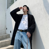 新款休闲开身中长款毛衫男极简风廓形毛衣外套潮A452--MY04--P135，男装针织衫/毛衣，电商A452