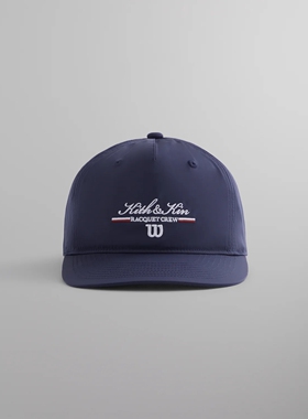 【现货】正品联名Kith Wilson威尔胜鸭舌帽子男女遮阳网球帽速干