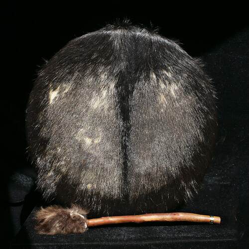 犀牛皮鼓槌鼓棒鼓皮初学者