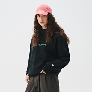 情侣装 714street美式 帽衫 新款 宽松上衣 500g重磅印花连帽卫衣秋季