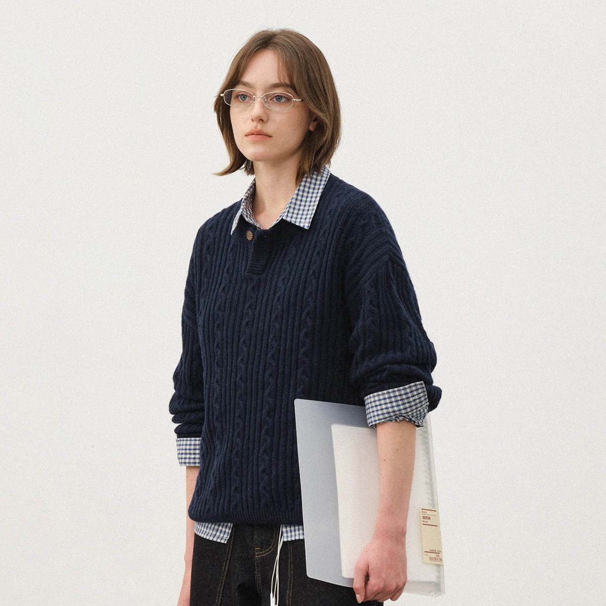 714street亨利领绞花毛衣男2025秋冬新款情侣绵羊毛针织衫上衣女,男装,针织衫/毛衣,淘宝优惠券,粉丝福利购,淘宝优惠卷