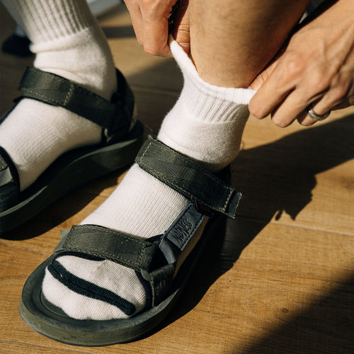714street纯色毛巾底袜