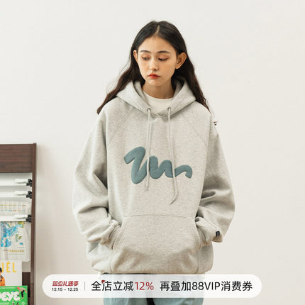 714street连帽卫衣情侣春秋款男潮牌ins上衣宽松重磅cityboy帽衫