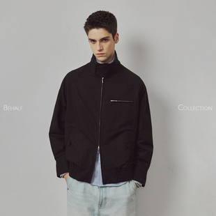 哈灵顿翻边袖 西部 夹克 极细纱织紧密纺 714street高端线BEHALF