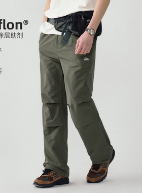 714street轻薄三防伞兵裤男宽松工装裤休闲裤女登山裤情侣冲锋裤