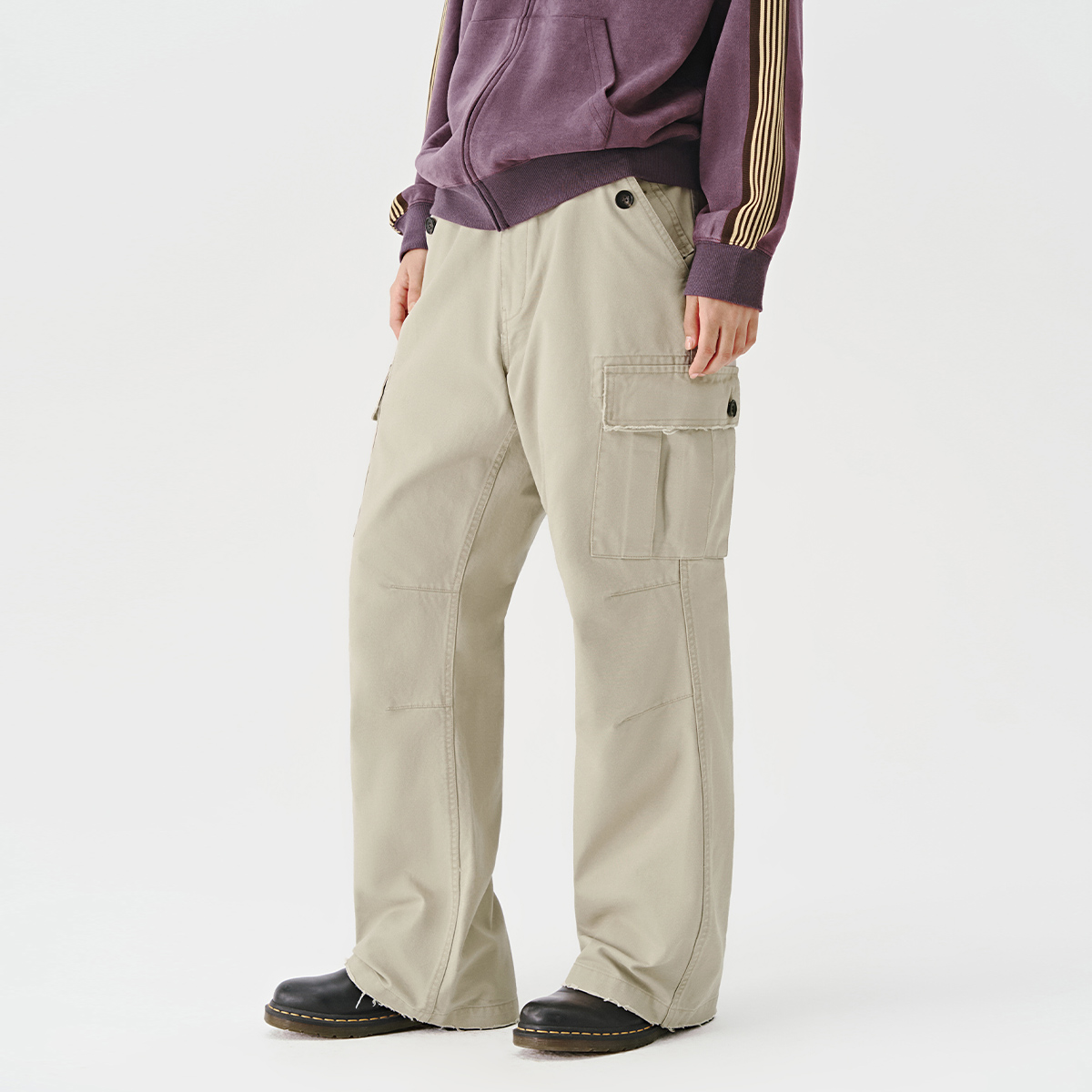 714street微喇工装休闲长裤