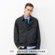 714street羊毛混纺哈灵顿夹克男2026春新款 cleanfit翻领宽松外套