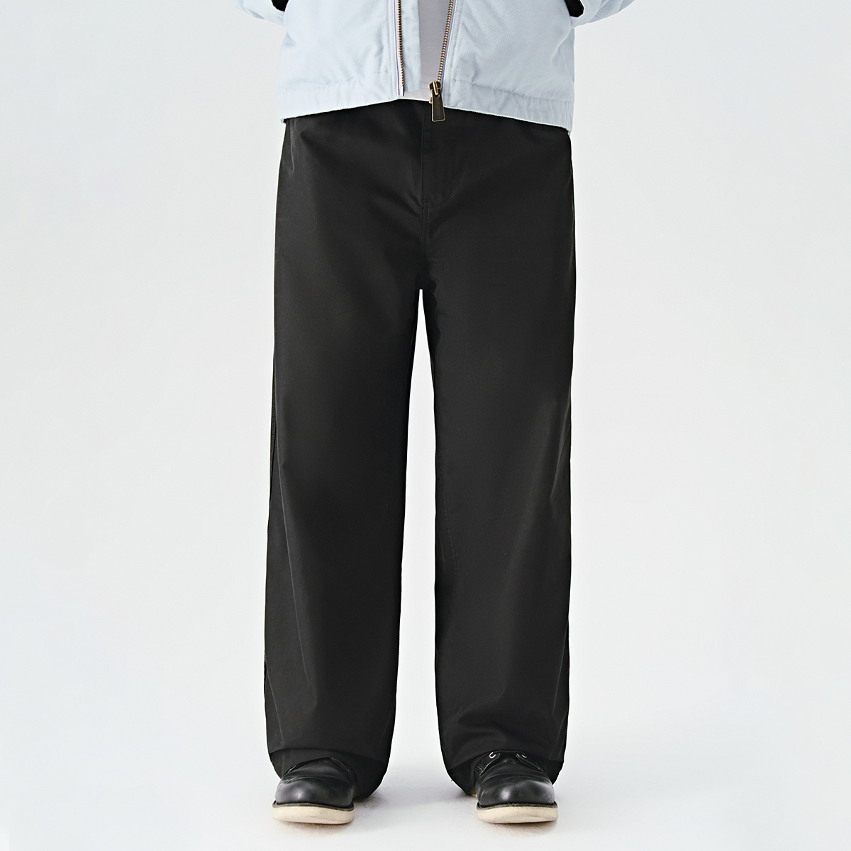 714street阔腿直筒长裤