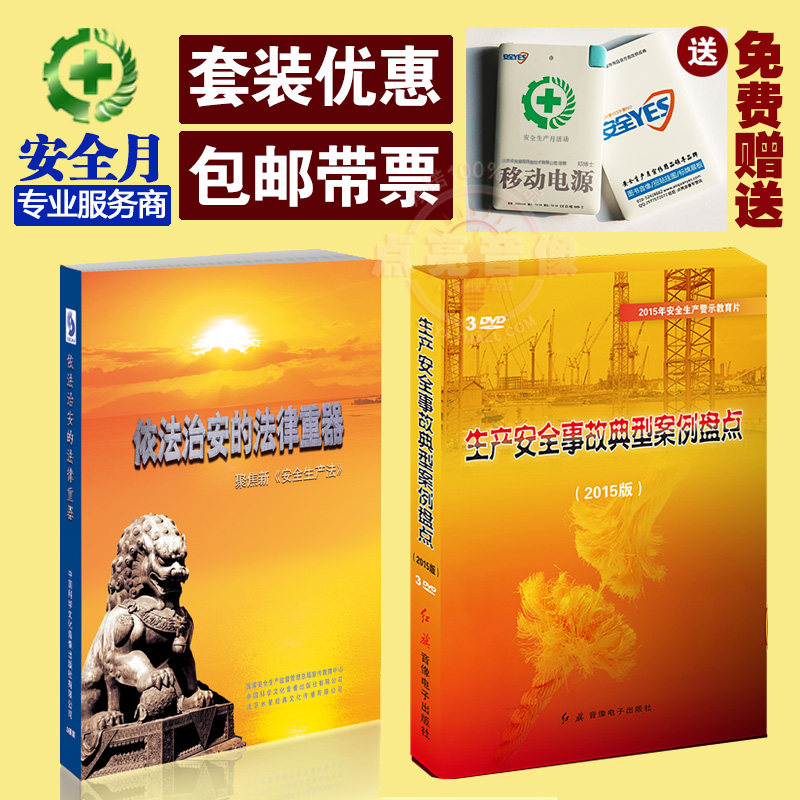 套装 依法治安的法律重器+生产安全事故典型案例盘点2015版 送礼