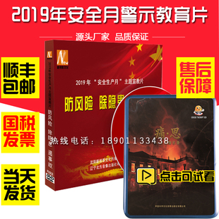 2020年安全生产月主题宣教片痛思火灾防风险除隐患遏事故2DVD