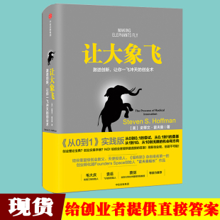 史蒂文霍夫曼 著 穿越寒冬作者 创业术 让大象飞 激进创新 让你一飞冲天