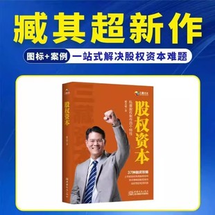 解决股权资本难题 案例一站式 股权资本书臧其超著 企业融资工具包图解