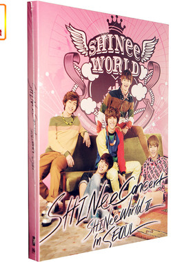 正版音乐  SHINee WORLD Ⅱ in Seoul 第二次真唱演唱会 2CD+写真