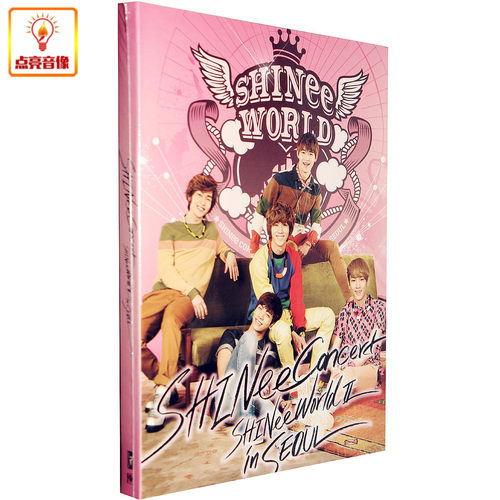 正版音乐  SHINee WORLD Ⅱ in Seoul 第二次真唱演唱会 2CD+写真