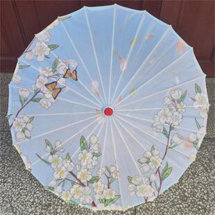 烟花三月下扬州舞蹈伞装饰江南古典伞演出古风道具关关雎鸠跳舞伞