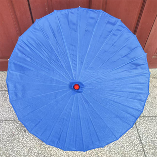 雨竹林傣族舞蹈伞古典风纯色伞红伞舞演出跳舞伞道具伞走秀工艺伞