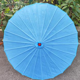 雨竹林舞蹈伞古典演出道具伞古风跳舞伞纯色红伞走秀装饰工艺伞舞