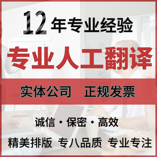 人工翻译专业说明书机械电气公司英文俄语俄文工程施工图纸CAD