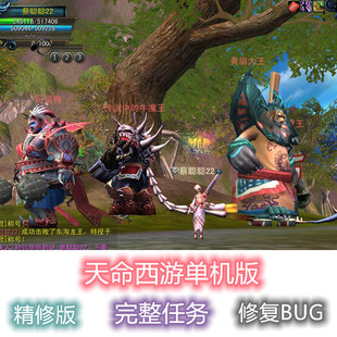 天命西游 虚拟机单机版 70级菩提7职业 PC怀旧单机网游 任务修复