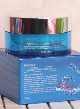 韩国三星Deoproce迪戈内斯水珠面霜补水保湿玻尿酸营养滋润100克