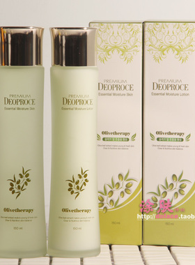 韩国迪戈内斯deoproce三星橄榄柔肤水乳液温和补水保湿平衡油脂