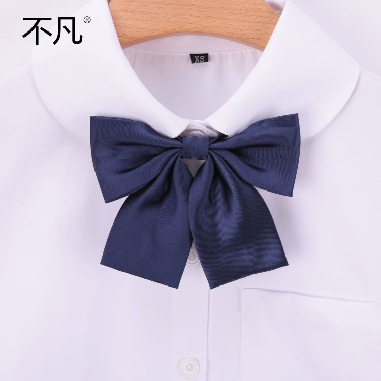 不凡jk制服领结日系中学生水手服领花学院风软萌妹学生蝴蝶结女