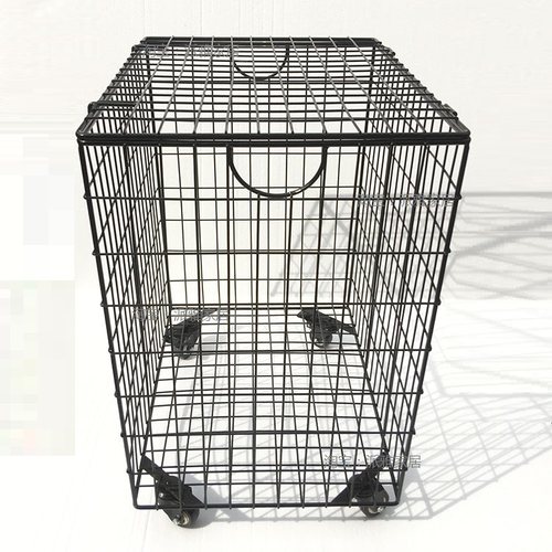 储物篮金属篮筐带轮子篮派雅嘉