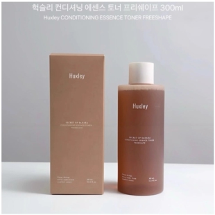 现货!huxley摩洛哥仙人掌爽肤发酵精粹水清爽补水保湿300ml