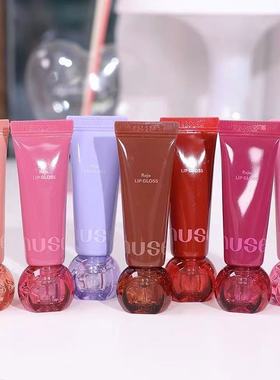 现货~nuse新品丽珠果漾唇蜜PDRN滋润精华唇釉镜面水光裸色丰唇